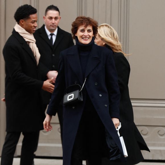 Inès de La Fressange - Les célébrités au défilé Chanel "Collection Haute Couture Printemps/Eté 2025" lors de la Fashion Week de Paris (PFW), le 28 janvier 2025
© Christophe Clovis / Bestimage