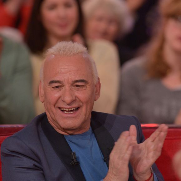 Michel Fugain lors de l'enregistrement de Vivement Dimanche à Paris, France, le 25 février 2015. Photo by Max Colin/ABACAPRESS.COM