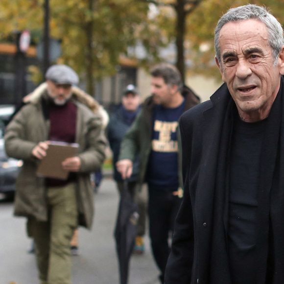 Thierry Ardisson lors d'une marche contre l'antisémitisme à Paris, le 12 novembre 2023 © Stéphane Lemouton / Bestimage