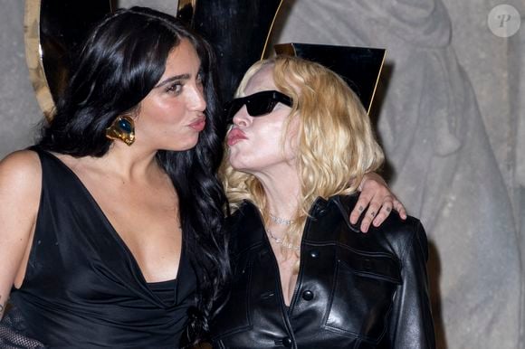 Madonna et sa fille Lourdes Leon - Photocall du Défilé de mode Saint Laurent Collection Printemps-Été 2026 dans le cadre de la Fashion Week de Paris, France, le 29 septembre 2025.
 
© Olivier Borde / Bestimage