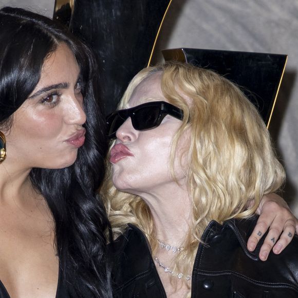 Madonna et sa fille Lourdes Leon - Photocall du Défilé de mode Saint Laurent Collection Printemps-Été 2026 dans le cadre de la Fashion Week de Paris, France, le 29 septembre 2025.
 
© Olivier Borde / Bestimage