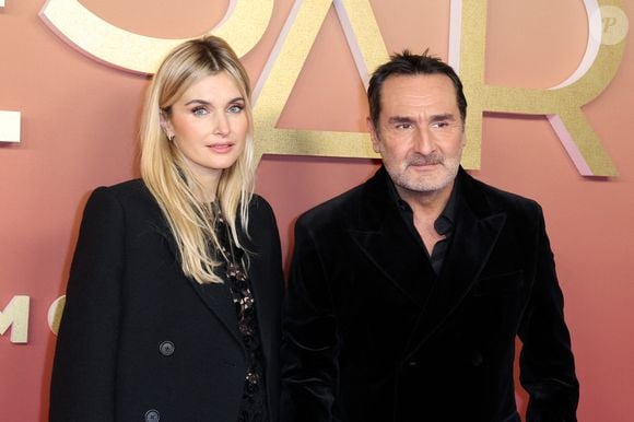 Gilles Lellouche, sa compagne Alizée Guinochet -  Photocall de la 50ème édition de la cérémonie des César à l'Olympia à Paris, France, le 28 février 2025 © Dominique Jacovides - Olivier Borde / Bestimage