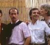 Rappelons qu'il avait intégré le groupe après le départ de Gérard Rinaldi.

Les Charlots, Gérard Rinaldi, Jean Sarrus, Jean-Guy Fechner et Luis Rego (Archives). JLPPA / Bestimage