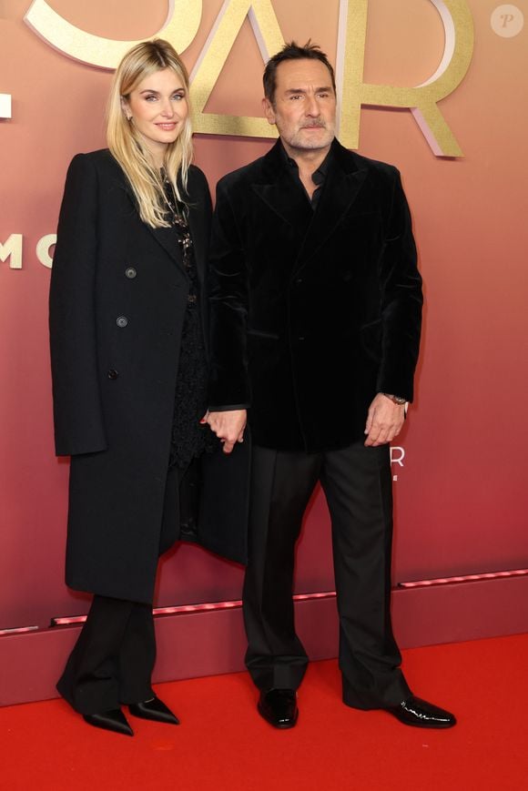 Gilles Lellouche, sa compagne Alizée Guinochet -  Photocall de la 50ème édition de la cérémonie des César à l'Olympia à Paris, France, le 28 février 2025 © Dominique Jacovides - Olivier Borde / Bestimage