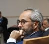 Et il ne s'est pas voulu très rassurant concernant la journaliste.
Exclusif - David Larramendy - Avant-première su documentaire "Santé mentale, briser le tabou" dans l'Amphithéâtre Laroque au Ministère du Travail à Paris le 15 avril 2025. © Marc Ausset-Lacroix/Bestimage