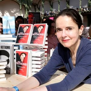 Amelie Nothomb - Festival du Livre de Paris 2025 au Grand Palais à Paris le 11 avril 2025.
© Cédric Perrin / Bestimage