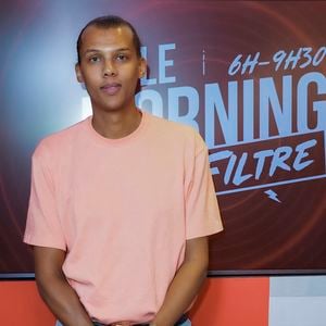 Stromae - Emission "Le Morning Sans Filtre" sur Virgin Radio diffusé en direct de 6h à 9h30, Paris le 29 septembre 2022. © Jack Tribeca / Bestimage