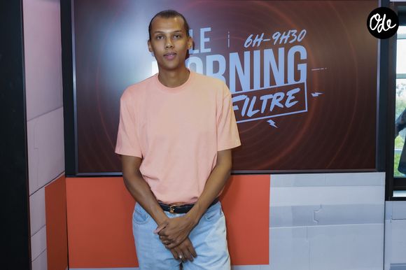 Stromae - Emission "Le Morning Sans Filtre" sur Virgin Radio diffusé en direct de 6h à 9h30, Paris le 29 septembre 2022. © Jack Tribeca / Bestimage