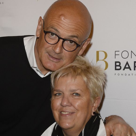 Mimie Mathy et son mari Benoist Gérard - Remise du prix de La Fondation Diane & Lucien Barrière 2015 au théâtre Tristan Bernard à Paris, pour la pièce "Je vous écoute" à Paris le 1er février 2016. © Coadic Guirec/Bestimage