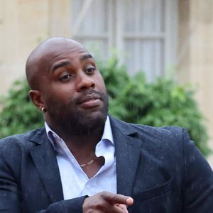 Teddy Riner - Arrivées des personnalités au dîner d'État en l'honneur du président brésilien et de sa femme au palais présidentiel de l'Élysée à Paris le 5 juin 2025. Jacovides / Moreau / Bestimage