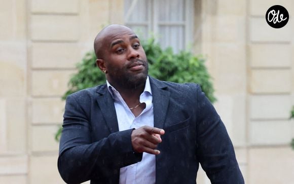 Teddy Riner - Arrivées des personnalités au dîner d'État en l'honneur du président brésilien et de sa femme au palais présidentiel de l'Élysée à Paris le 5 juin 2025. Jacovides / Moreau / Bestimage