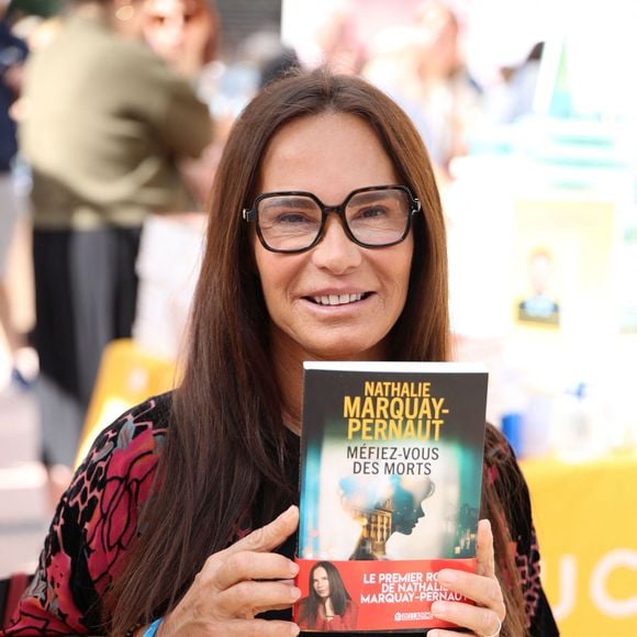 Cette édition confirme le succès d’un rendez-vous devenu incontournable.

Nathalie Marquay-Pernault lors du 5ème festival du Livre de Paris au Grand Palais à Paris, France, le 18 avril 2026. Les 17, 18 et 19 avril 2026, le Festival du livre de Paris célébrera les livres et la lecture, sous toutes ses formes, pour tous les publics. © Denis Guignebourg/BestImage