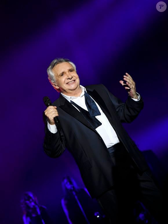 Exclusif - Michel Sardou en concert à la Seine Musicale, pour sa dernière tournée "La dernière danse" à Boulogne-Billancourt. Le 26 décembre 2017. © Pierre Perusseau / Bestimage