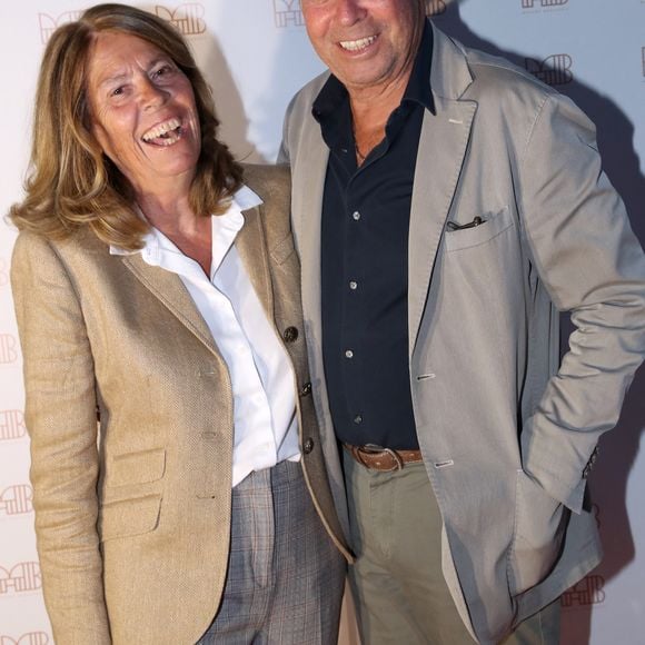 Michel Leeb et sa femme Béatrice - Inauguration de la Brasserie « Madame Brasserie » au 1er étage de La Tour Eiffel à Paris. Le 22 Septembre 2022.
© Bertrand Rindoff Petroff-Giancarlo Gorassini / Bestimage