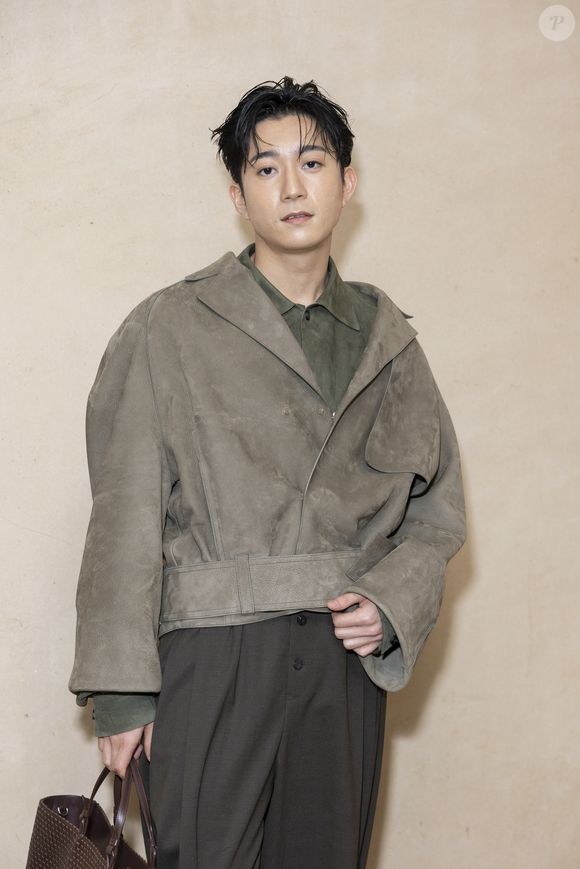 Dai Nakai - Photocall du défilé Jacquemus au 51 rue Raynouard lors de la Fashion Week Masculine prêt-à-porter Automne/Hiver 2025-2026 à Paris, le 26 janvier 2025. 
© Olivier Borde / Bestimage