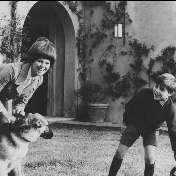 Archives - Claudia et son fils Patrick à Rome en 1967 @LAPRESSE / BESTIMAGE