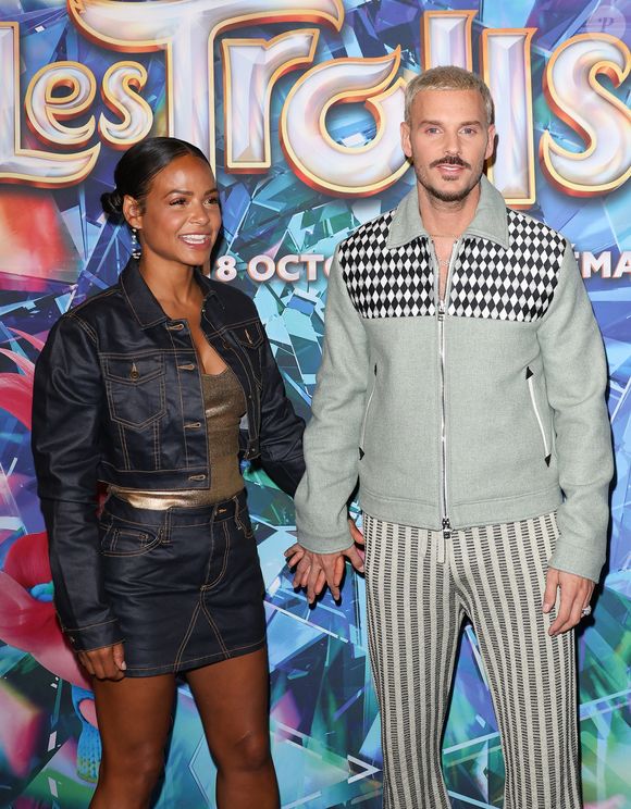 Christina Milian et son mari Matt Pokora (M.Pokora) - Avant-première du film "Les Trolls 3" au cinéma Gaumont Marignan à Paris. Le 11 octobre 2023
© Coadic Guirec / Bestimage