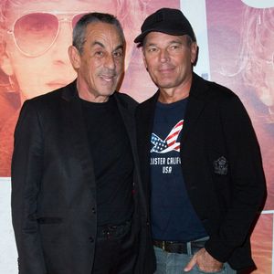 Thierry Ardisson et Laurent Baffie assistent à la première parisienne du film « GUY » au cinéma Gaumont Opéra Capucine à Paris, en France, le 28 août 2018. Photo de Nasser Berzane/ABACAPRESS.COM.