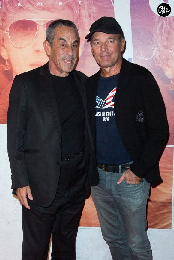Thierry Ardisson et Laurent Baffie assistent à la première parisienne du film « GUY » au cinéma Gaumont Opéra Capucine à Paris, en France, le 28 août 2018. Photo de Nasser Berzane/ABACAPRESS.COM.