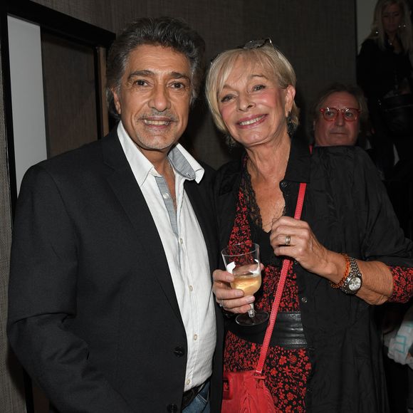Exclusif - Frédéric François et son épouse Monique  - Frédéric François célèbre ses 50 ans de carrière avec un concert au Grand Rex à Paris et une tournée en France le 12 octobre 2019
© Guirec Coadic / Bestimage