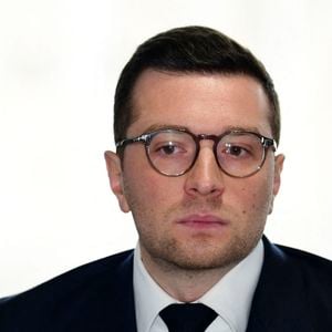 Municipales 2026 : Jordan Bardella à Marseille, FRance, le 6 mars 2026, en soutien au candidat Rassemblement national (RN), Franck Allisio. 

© William Cannarella/Psnewz/Bestimage
