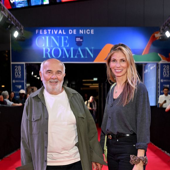 Gérard Jugnot et Patri­cia Campi sont néanmoins apparus ensemble sur le tapis rouge du Festival Cinéroman à Nice, le jeudi 1er octobre 2026 

Gérard Jugnot et sa femme Patri­cia Campi - Projection du film "Jupiter" lors de la 8ème édition du Festival Cinéroman à Nice, le 1er octobre 2026. © Bebert / Jacovides / Bestimage