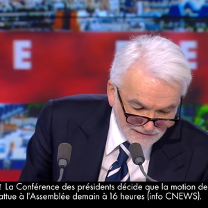 Pascal Praud dans "L'Heure des Pros" sur CNews.