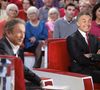 Un célèbre journaliste se fait insulter gratuitement
Michel Drucker et Gérard Holtz - Enregistrement de l'émission "Vivement Dimanche" à Paris, France télévisions en Féte. Le magazine sportif "Stade 2" fête ses 40 ans alors que l'émission "Télématin"" fête ses 30 ans. Coadic Guirec / Bestimage