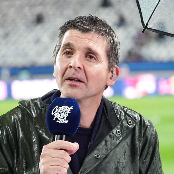 Thomas Sotto assiste au match McDonald's de Ligue 1 entre le Paris FC et Lyon au Stade Jean Bouin le 29 octobre 2025 à Paris, France. Photo by JMP/ABACAPRESS.COM