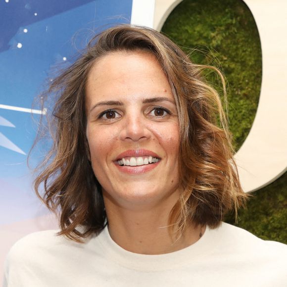 Laure Manaudou lors de la présentation de "Destination Iceland by Defi d'Elles", un raid polaire féminin en Islande, en France. Photo : Denis Guignebourg / Abaca