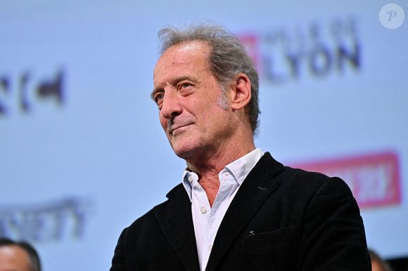 Vincent Lindon assiste à l'hommage à Alain Delon et à la projection de Plein Soleil comme dernière séance du 16e Festival du film Lumière à Lyon, France, le 20 octobre 2024. Photo par Julien Reynaud/APS-Medias/ABACAPRESS.COM