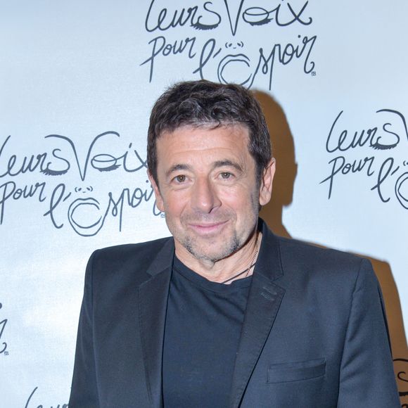Exclusif - Patrick Bruel - Photocall lors du concert "Leurs voix pour l'espoir" diffusé le 5 juillet en prime sur C8, à l'Olympia à Paris le 11 mars 2024. © Bellak / Perusseau / Bestimage