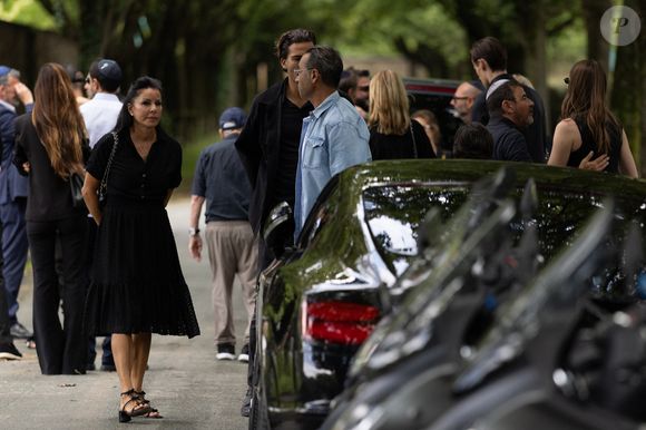 Exclusif - Obsèques de Sabine Anthony au cimetière carré juif de Pantin, le 1er août 2025. Agence / Bestimage
