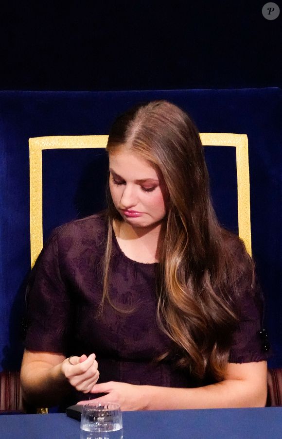 Crown Princess Leonor (la princesse Leonor d'Espagne) - Cérémonie intérieure de remise des prix "Princesse des Asturies" 2025 au Théâtre Campoamor. Oviedo - 24 octobre 2025
LALO YASKY / BESTIMAGE