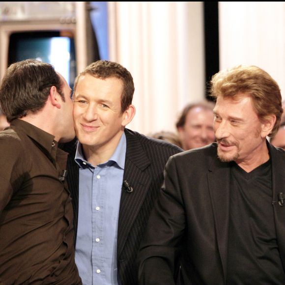 Dany Boon et Johnny Hallyday ont entretenu un lien d'amitié

Jean Dujardin, Dany Boon et Johnny Hallyday sur le plateau des "Enfants de la télé" sur TF1.
Crédit : DANIEL ANGELI - ALAIN GUIZARD / BESTIMAGE
