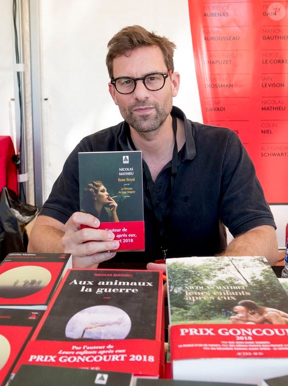 Nicolas Mathieu, auteur lors de Festival Quais du Polar à Lyon, France, le 2 juillet 2021. © Sandrine Thesillat/Panoramic/Bestimage