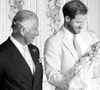 Elle a partagé un cliché très tendre sur Instagram.
Roi Charles III, Prince Harry de Sussex et Archie de Sussex lors du baptême d'Archie © Instagram