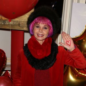 Victoria Abril lors du Gouter du Coeur organisé par Clarins au Plaza Athenee a Paris, France le 14 Fevrier 2018. Photo by Jerome Domine/ABACAPRESS.COM