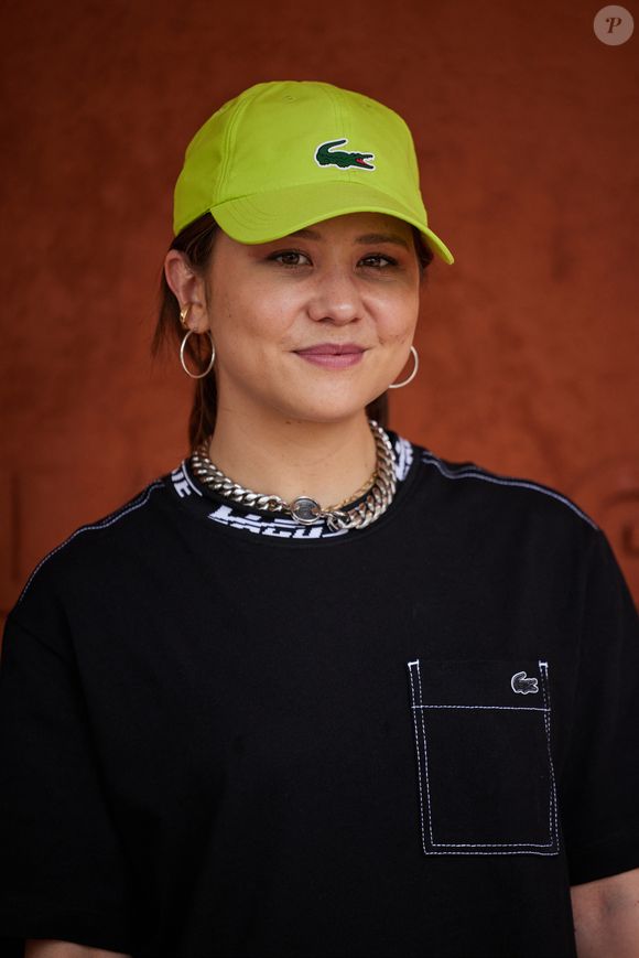 Laura Felpin au village lors des Internationaux de France de tennis de Roland Garros 2023, à Paris, France, le 9 juin 2023. © Jacovides-Moreau/Bestimage