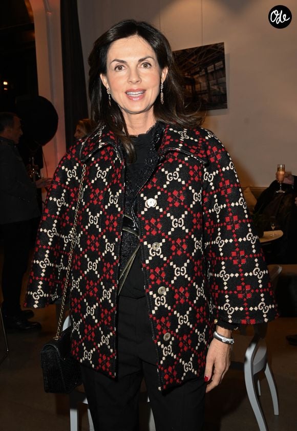 Caroline Barclay - Soirée de lancement du premier livre de R. Perez "Ma mère, Dieu et Sylvie Vartan" aux éditions Les Escales dans les salons Hoche à Paris le 29 septembre 2021. © Coadic Guirec/Bestimage