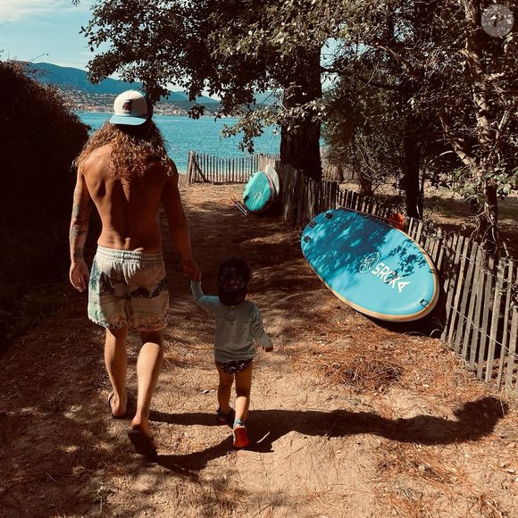 Julien Doré et son fils @ Instagram / Julien Doré