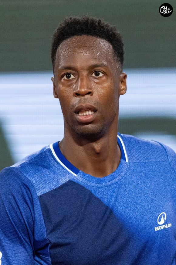 Gaël Monfils - Gaël Monfils joue et perd son dernier match face à Hugo Gaston lors des internationaux de tennis de Roland Garros à Paris le 25 mai 2026. © Moreau / Jacovides / Bestimage