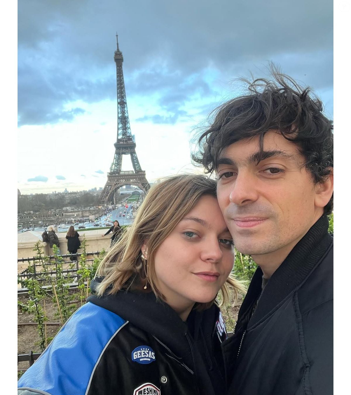 Photo : Louane et son compagnon Florian Rossi à Paris, photo Instagram ...
