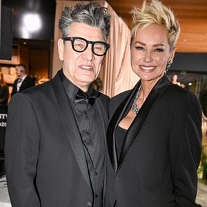 Marc Lavoine et sa compagne Adriana Karembeu à la soirée du Beauty Ball 2026 au château de Bratislava, en Slovaquie. © ProfiMedia/Bestimage