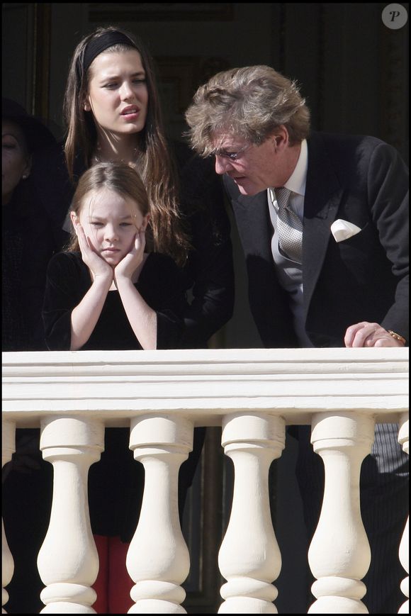 Charlotte Casiraghi, la princesse Caroline de Monaco, la princesse Alexandra de Hanovre et Ernst August à Monaco  AGENCE / BESTIMAGE