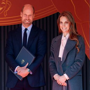 Kate Middleton et le prince William à l'école primaire de Churchtown, au Royaume-Uni, le 23 septembre 2025.

Photo : Julien Burton / Bestimage