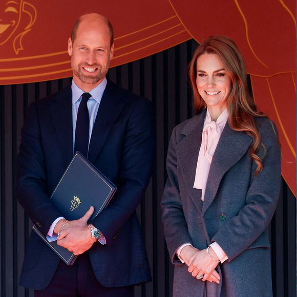 Kate Middleton et le prince William à l'école primaire de Churchtown, au Royaume-Uni, le 23 septembre 2025.

Photo : Julien Burton / Bestimage