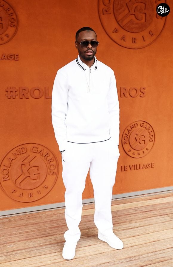 Dadju au photocall du village ((night session) lors des Internationaux de France de Tennis de Roland Garros 2026, à Paris, France, le 5 juin 2026. © Jacovides-Moreau/Bestimage