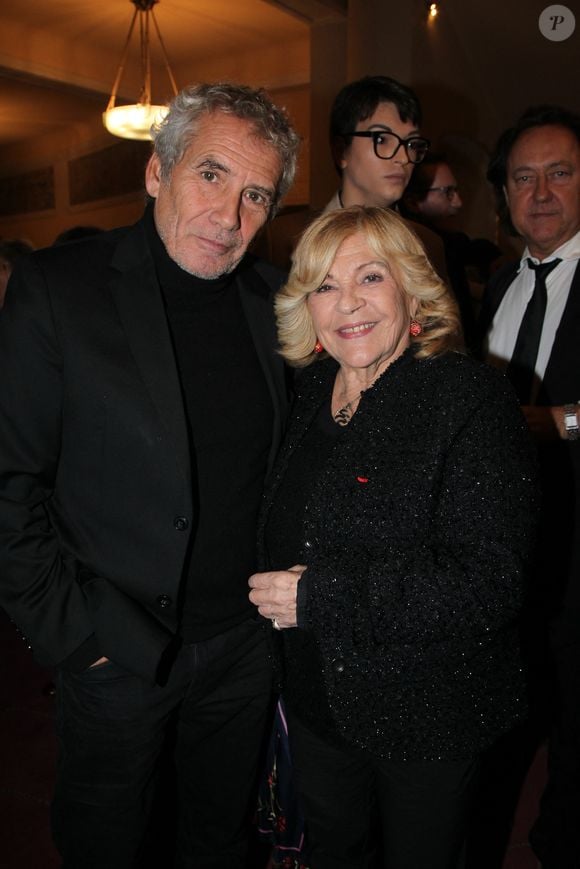 Manuel Gélin, Nicoletta -  31ème Gala de l’Espoir donné au profit de la recherche contre le cancer au théâtre des Champs-Elysée à Paris le 14 octobre 2025. © Philippe Baldini/Bestimage
