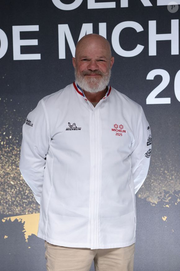 Philippe Etchebest - Bordeaux - Cérémonie du Guide Michelin France 2025 au Centre des Congrès Robert Shuman à Metz le 31 mars 2025. © Jean-Marc Lhomer/Bestimage